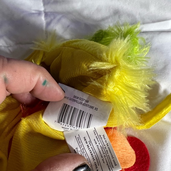 Dog Halloween costume, size xs- catapiller - Picture 3 of 3